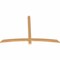 Ekena Millwork Bellingham Timber Gable Bracket, Western Red Cedar, 72"W x 48"H x 1 1/2"D x 3 1/2"F, 16/12 Pitch GBW072X48X0204BEL00SWR - alternate 5
